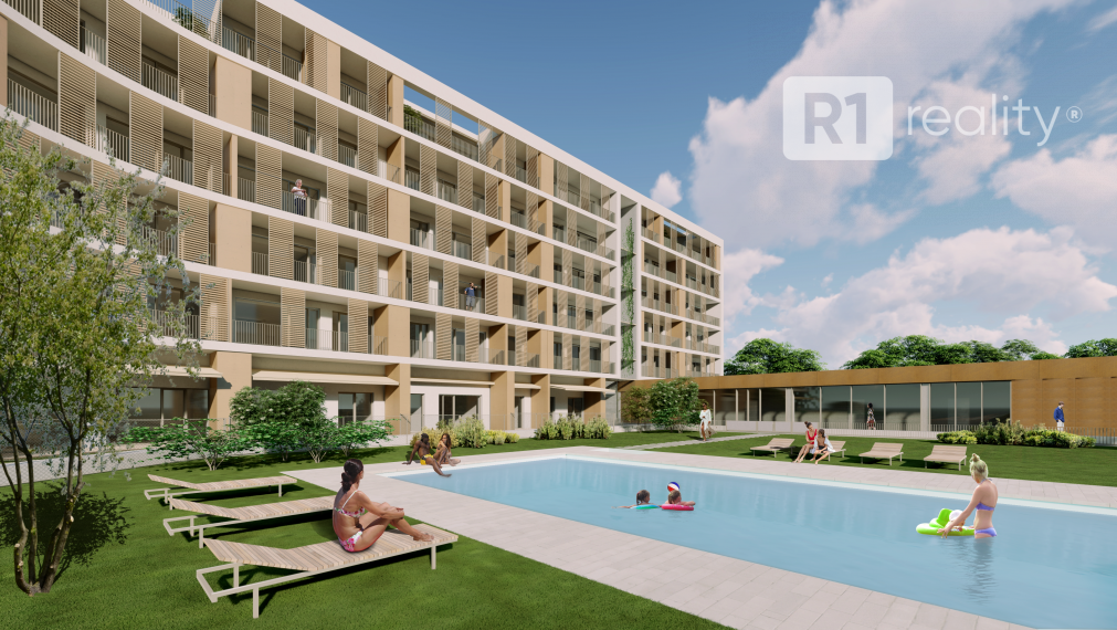 Nový 1-izbový apartmán A30 BlueWave Riverside Piešťany