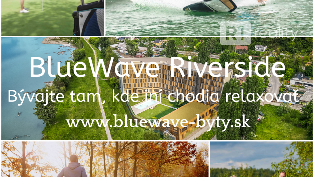 Lukratívny, nový 2-izbový byt B20 BlueWave Riverside Piešťany